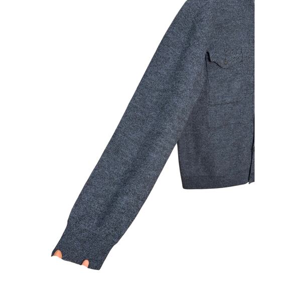 J.Lindeberg 100% Wool Four Buttoned Patch Pockets Cardigan Men’s Size XXL - Picture 12 of 12